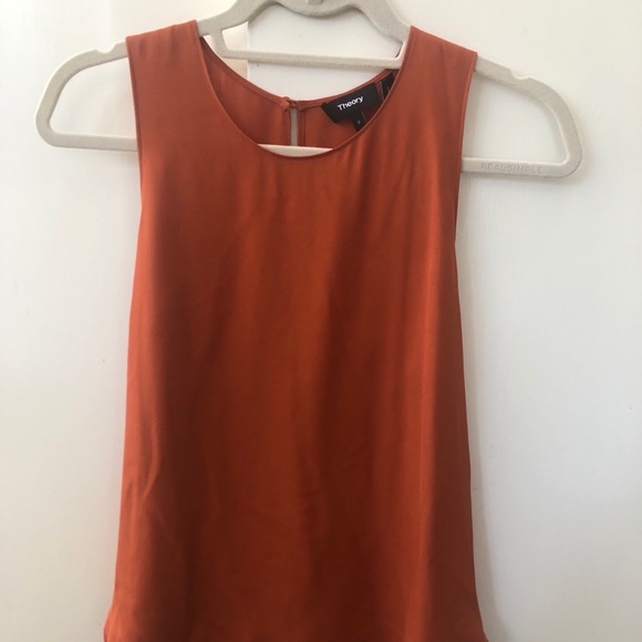 Theory Tops - Burnt orange NWT theory top size P